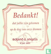 Bedankt!