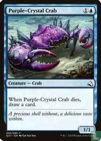 Purple-Crystal Crab