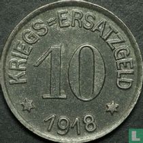 Krefeld 10 pfennig 1918
