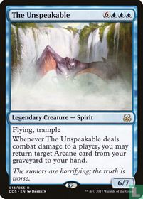 The Unspeakable