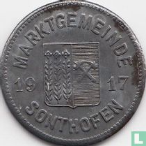 Sonthofen 50 pfennig 1917 (fer)