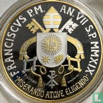 Vatican 5 euro 2019 (PROOF - coloured) "150th anniversary Foundation of the Circolo San Pietro"