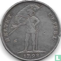 Helvetian Republic 40 batzen 1798 (S - type 3)