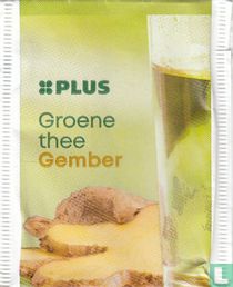 Groene thee Gember