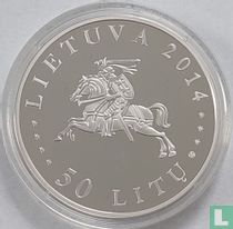 Lituanie 50 litu 2014 (BE) "25th anniversary of the Re-establishment of the Vytautas Magnus University"