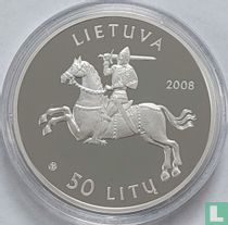 Lituanie 50 litu 2008 (BE) "Château de Kaunas"