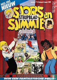 Sjors en Sjimmie stripblad