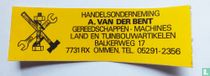 Handelsonderneming A. van der Bent - Ommen