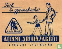 Férfi és gyermekruhát