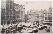 Coin de la Grand'Place et marché aux fleurs.
