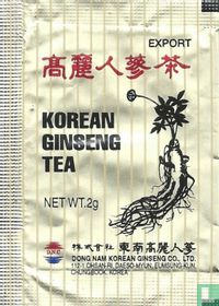 Dong Nam Korean Ginseng Co. Ltd. tea bags catalogue
