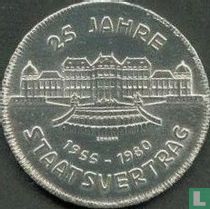 Autriche 500 schilling 1980 "25th anniversary of the State Treaty"