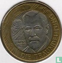 Österreich 50 Schilling 2000 "100th anniversary Development of psychoanalysis by Sigmund Freud"