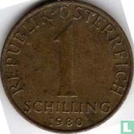 Austria 1 schilling 1980