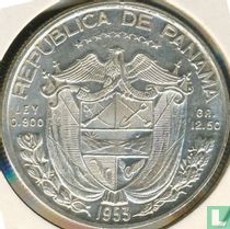 Panama ½ balboa 1953 "50th anniversary of Independence"