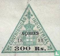 Contribuição industrial 300 reis