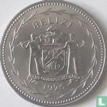 Belize 1 dollar 1976 "Scarlet macaw"