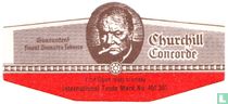 V cut Cigars ready to smoke International Trade Mark No. 401 301 - Guaranteed finest Sumatra Tobacco - Churchill Concorde