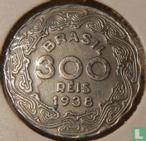 Brasilien 300 Réis 1938 (Typ 2)
