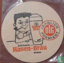Zeit lassen Hasen-Bräu trinken