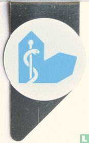 Logo achtergond wit blauw