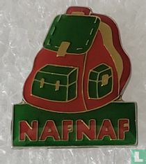 NAF NAF rugzak (rood/groen)