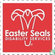 Easterseals catalogue de timbres/etiquettes