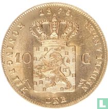 Nederland 10 gulden 1875 (1875/4)
