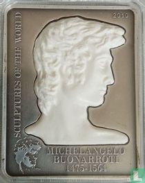 Cook Islands 5 dollars 2010 "Sculptures of the World - David"