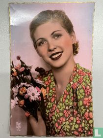 Meisje met bloemen nr. 556