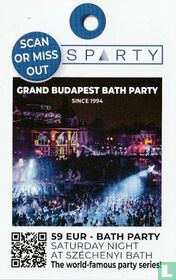 Sparty - Grand Budapest Bath Party