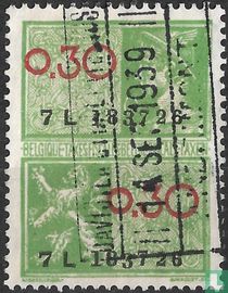 Hermes en heraldieke leeuw