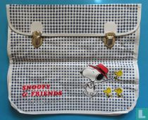 Snoopy Kunstleren Schooltas