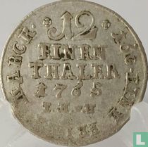 Hildesheim 1/12 thaler 1765