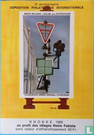 R. Nellens Hulde aan Stephenson Knokke 5de Internationale Filatelistische tentoonstelling kopen
