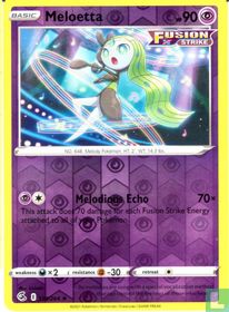 Meloetta (reversed holo)