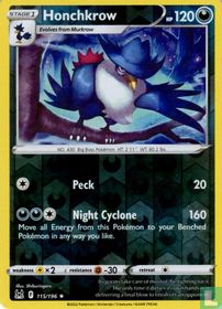Honchkrow (reversed holo)