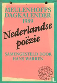 Nederlandse poëzie 1989