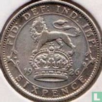 Vereinigtes Königreich 6 Pence 1926 (Typ 1)