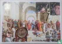 Vatican 2 euro 2020 (Numisbrief) "500th Anniversary of the Death of Raphael Sanzio"