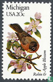 Birds and flowers for sale