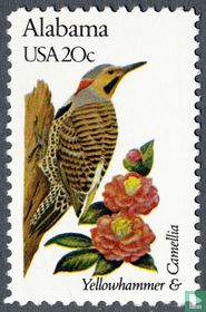 Oiseaux et fleurs