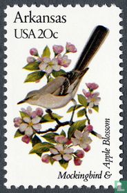 Oiseaux et fleurs