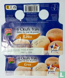 Belle France 6 oeufs