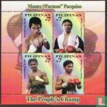 Manny "Pacman" Pacquiao champion du monde de boxe philippin