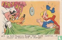 nr. 7 Le petit Chaperon rouge etait toute suprise de trouver sa grand mere si changee
