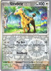 Girafarig (reversed holo)