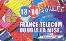 13 & 14 Juillet telefonkarten katalog