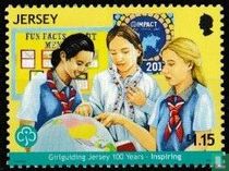 100 years of girls' organization Girlguiding