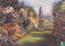 Grass walk at Hampton Court, from the Gardens of England: in the Southern and West Counties